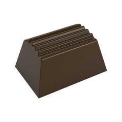 Rectangular   Praline   With   Grooves   Chocolate   Mould   No:   157