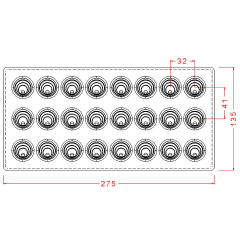 Round   Praline   Chocolate   Mould   No:   149