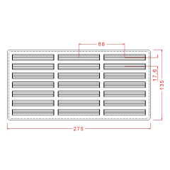Bar   for   Croissant   Chocolate   Mould   No:   118