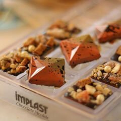 Geometric   Square   Chocolate   Mould   No:   99