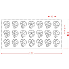 Leaf   Praline   Chocolate   Mould   No:   94