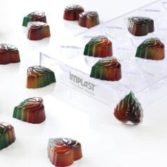 Leaf   Praline   Chocolate   Mould   No:   92