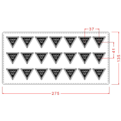 Üçgen Spesiyal Çikolata Kalıbı No: 91