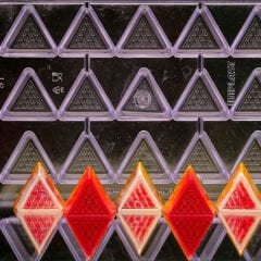 Triangle   Praline   Chocolate   Mould   No:   91