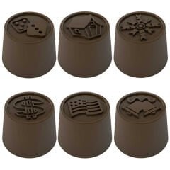Round   Pralines   Chocolate   Mould   No:   78