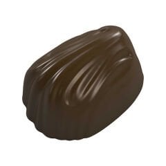 Swirl   Top   Oval   Praline   Chocolate   Mould   No:   55