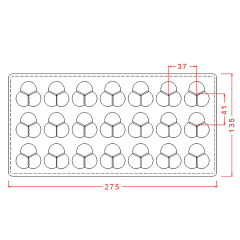 Fantasy   Praline   Chocolate   Mould   No:   52