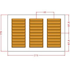 150g Tablet Dubai Chocolate Mould No: 956