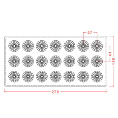 Round   Praline   Chocolate   Mould   No:   49