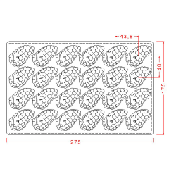 Grapes   Chocolate   Mould   No:44