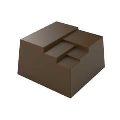 Multi-Level   Square   Praline   Chocolate   Mould   No:   41
