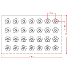 Flower   Praline   Chocolate   Mould   No:   25