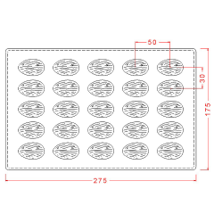 Walnut   Praline   Chocolate   Mould   No:   24