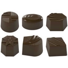 Assorted Mini Praline Chocolate Mould No: 17